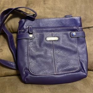 Purple crossbody Rossetti bag